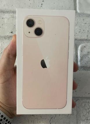 Коробка Apple iPhone 13 128gb Pink оригинал б/у