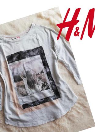 H&m реглан лонгслив футболка с длинным рукавом