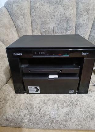 МФУ лазерный Canon mf3010 рабочий