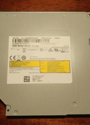 Привод DVD-RW для ноутбука 9,5 мм Slim