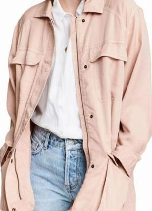 Куртка жіноча h&m 0514053 34 ніжно рожевий