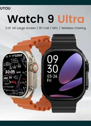Smart watch 9 ultra 2.19 inch 49mm black