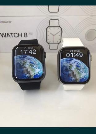 Smart watch iwo28 розумний годинник black/white