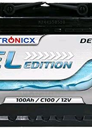 Гелевий акумулятор Electronicx Edition 100 ah 12v для ДБЖ та інве
