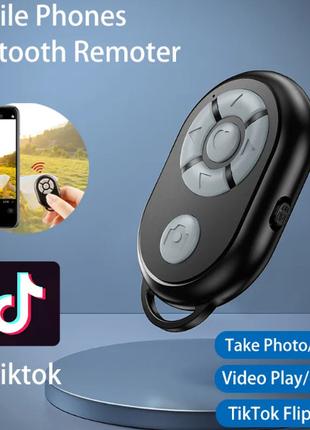 Bluetooth Пульт для перелистывания тик тока TikTok и Фотосъёмки