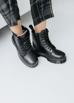 Черевики dr.martens jadon fur (хутро/без лого)