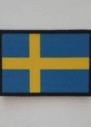 Шеврон флаг Швеции Шевроны на заказ Военные шевроны нашивки на...