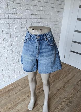 Шорты бермуды джинсовые h&amp;m