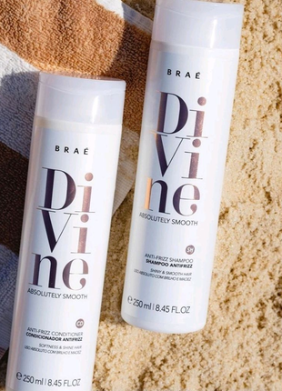 Набір з рогладжуючим ефектом BRAE DIVINE ANTI FRIZZ  2 *250 мл