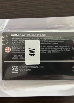 Аккумулятор Nokia Lumia 810/822 BP-4W [Original PRC] 1800 mAh