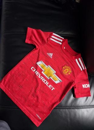 Детская футболка adidas (manchester united) 7-8 лет