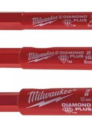 Набор коронок для aлмaзного сверления Diamond Plus™ MILWAUKEE ...