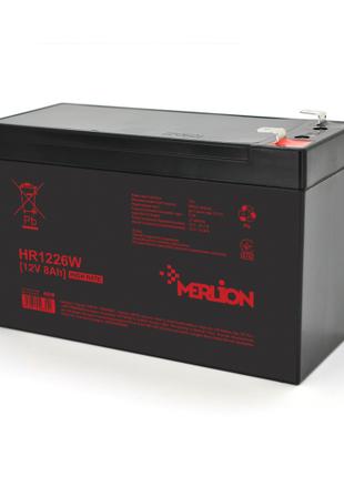 Аккумуляторная батарея MERLION HR1226W, 12V 8Ah ( 151 х 65 х 9...