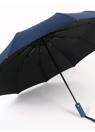 Зонт двухцветный, 12 спиц, автомат