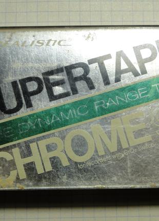 Аудіокасета SUPERTAPE CHROME 90 Made in USA