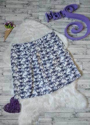 Летняя юбка esprit женская с цветами размер 44-46 м