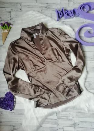 Блуза jennifer шелк атлас размер м