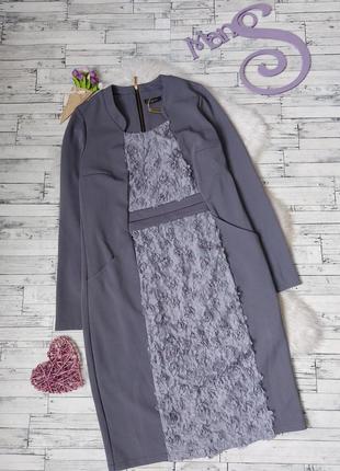 Жіноча сукня jannel сіра розмір 50 xl