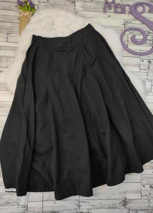 Женская юбка calvin klein черная миди размер 44 s