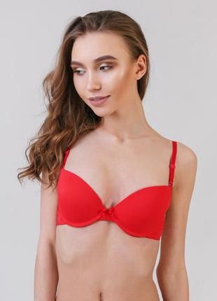 Бюстгальтер venus модель 6781 красный push-up размеры 75в, 80в