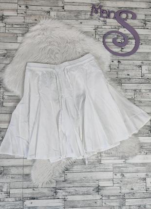 Женская белая юбка размер 48 l