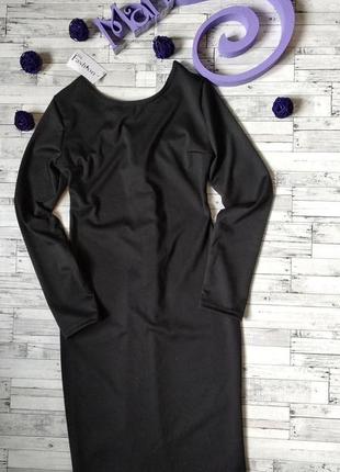 Женские чёрное платье max fashion размер 44-46 s-m