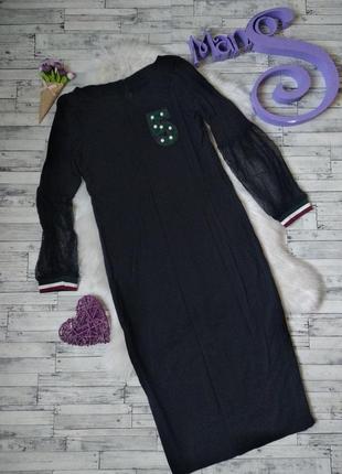 Женское платье maryley черное размер 44-46 s-м