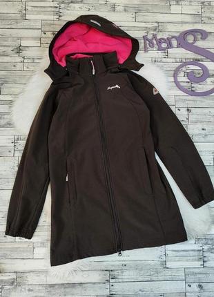 Дитяча куртка icepeak для дівчинки коричнева розмір 152