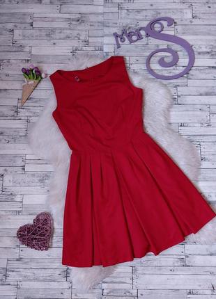 Платье красное женское размер 42 s