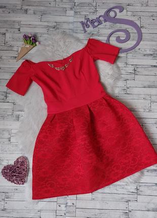 Женское красное платье s.aniri размер  44 s
