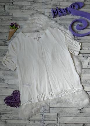 Летняя блузка женская goldi белая  размер на 48-50 l-xl