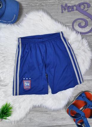 Дитячі спортивні шорти adidas для хлопчика сині розмір 128