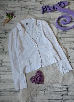 Піджак білий vibrant жіночий розмір 44-46 (s)