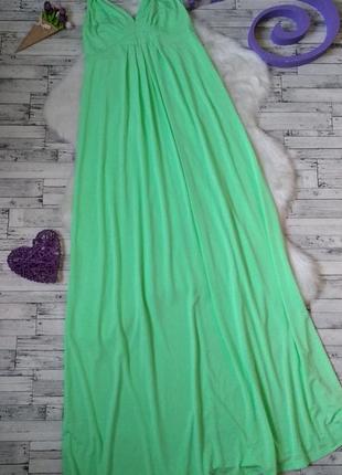 Сарафан платье incity женский длинный салатовый размер 44 s