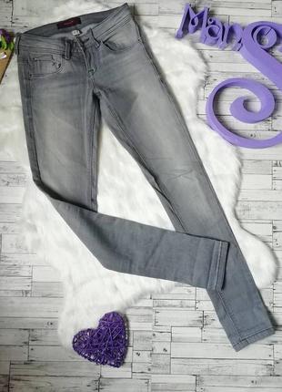 Женские джинсы bershka серые узкие размер s 44