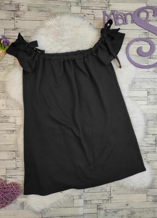 Женская блуза boohoo черная размер м 46