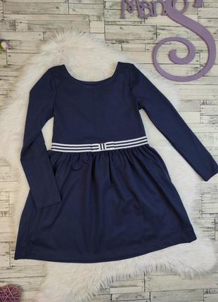 Детское платье polo ralph lauren тёмно-синего цвета размер 116