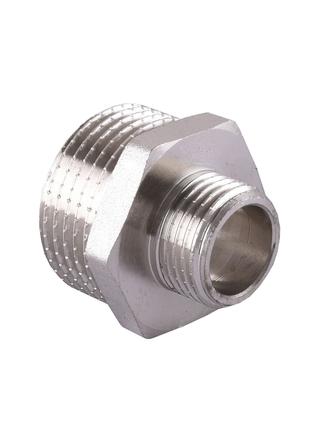 Ниппель SOLOMON 1 1/2″х1″ НН никель 8208