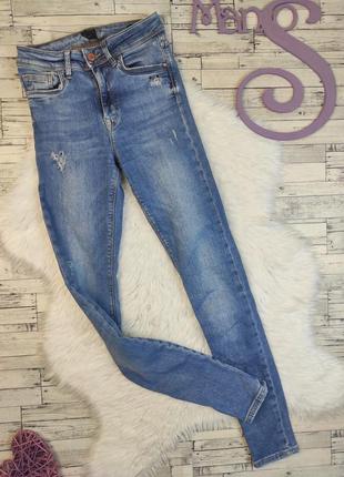 Женские джинсы colin's голубые рваные размер xxs 40
