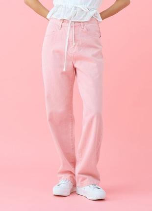 Розовые джинсы zara h&m asos