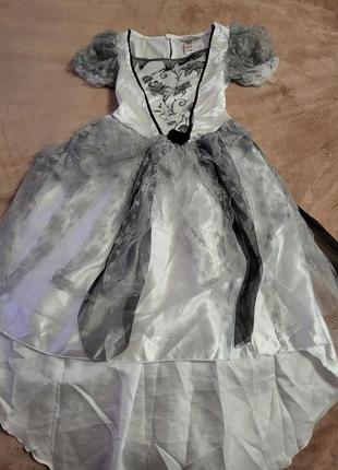 Платье на хеллоуин 9-10 лет