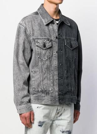 Мужская джинсовая куртка оверсайз d-poll miacca diesel оригинал