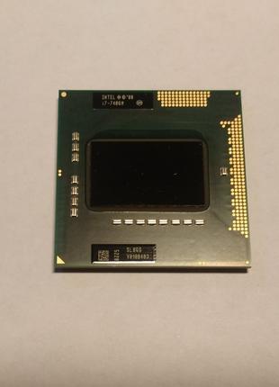 Процесор 4-ядра ноутбука Core I7-740QM 2.93GHz Socket G1 SLBQG