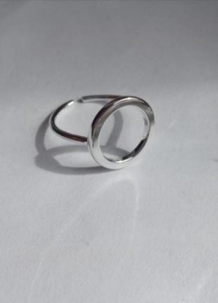 Серебряное кольцо серебро 925 пробы с регулируемым размером