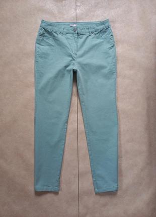 Брендовые джинсы с высокой талией damart, 14 размер.