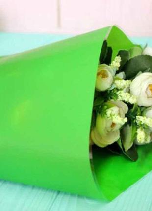 Плівка для квітів 60см 11м (180гр) - Зелена ТМ УПАКОВКИН