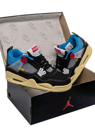 Чоловічі кросівки Nike Air Jordan 4 Retro Off Noir