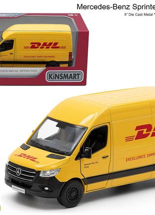 Модель автобус MERCEDES-BENZ 5" KT5429W Sprinter DHL Edition