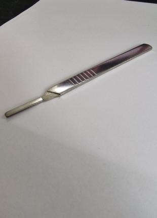 Ручка скальпеля RJ №1, 120 мм (под лезвия RJ №10, №11, №15).