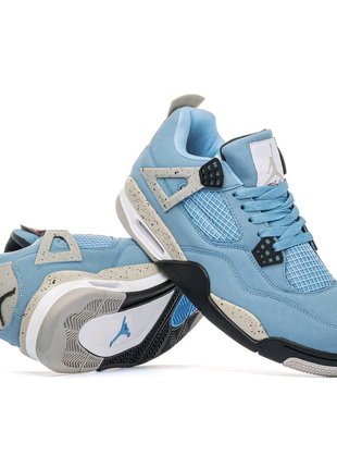 Чоловічі кросівки Nike Air Jordan 4 Retro University Blue